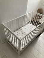 Mooi wit ledikantje cosleeper 120x60 met ombouwset, Ophalen, Gebruikt, Ledikant