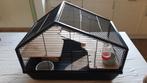 Hamsterkooi met toebehoren, Dieren en Toebehoren, Kooi, Gebruikt, Minder dan 75 cm, Hamster