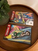 Lego Ninjago set 71709, twee voertuigen, Kinderen en Baby's, Speelgoed | Duplo en Lego, Ophalen of Verzenden, Gebruikt, Complete set
