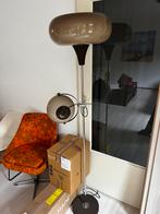 Vintage dubbele paddenstoelenlamp, Huis en Inrichting, Lampen | Vloerlampen, Ophalen, Zo goed als nieuw, Vintage, Minder dan 100 cm