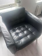 Ikea Landskrona Leren Fauteuil, Huis en Inrichting, Fauteuils, Ophalen, Gebruikt, Leer, 75 tot 100 cm