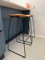 Prachtige hoge design krukken, barkrukken, Huis en Inrichting, Ophalen, Gebruikt, Met voetsteun, 60 tot 90 cm