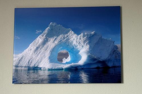 Plexiglas foto: IJsberg in Patagonië (70 x 50 cm), Huis en Inrichting, Woonaccessoires | Schilderijen, Tekeningen en Foto's, Zo goed als nieuw