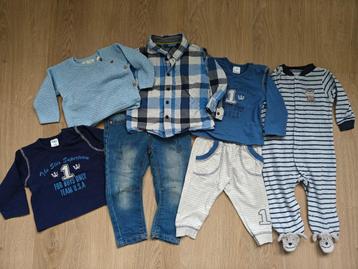 Lieve set van Dirkje, Zara en HEMA in maat 74/80 beschikbaar voor biedingen