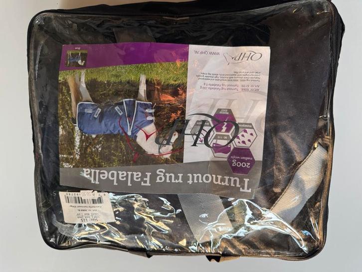 QHP deken Turnout falabella 200gr, Dieren en Toebehoren, Paarden en Pony's | Dekens en Dekjes, Nieuw, Deken, Ophalen of Verzenden