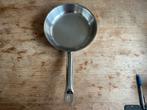 Sigg koekenpan (24 cm), Gebruikt, Inductieplaat, Ophalen of Verzenden, Rvs