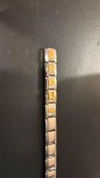 Nomination schakels , goud en disney prijs per stuk, Sieraden, Tassen en Uiterlijk, Armbanden, Ophalen of Verzenden, Zo goed als nieuw