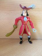Disney Peter Pan Kapitein Haak pop 12,5cm met zwaard, Verzamelen, Disney, Ophalen of Verzenden, Peter Pan of Pinokkio, Gebruikt