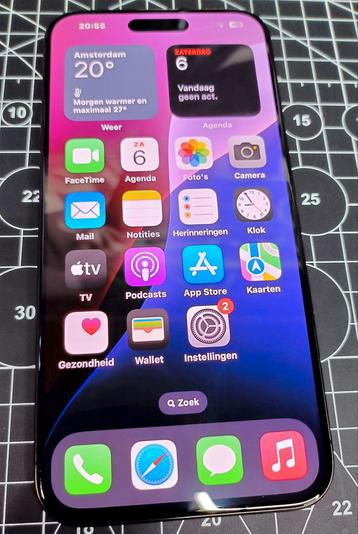 iPhone 15 Pro Max 256GB Titanium Black zgan beschikbaar voor biedingen