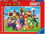 NIEUW in doos - Super Mario puzzel - 1000 st. - Ravensburger, Nieuw, 6 jaar of ouder, Meer dan 50 stukjes, Ophalen of Verzenden