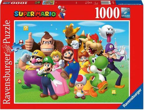 NIEUW in doos - Super Mario puzzel - 1000 st. - Ravensburger, Kinderen en Baby's, Speelgoed | Kinderpuzzels, Nieuw, 6 jaar of ouder