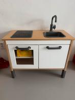 Speelkeuken inclusief servies, pannen en boodschappen, Ophalen of Verzenden, Gebruikt, Poppenhuis