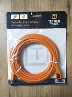Tether Tools TetherPro USB 3.0 Male to Micro-B 4.6m Oranje, Nieuw, Overige typen, Ophalen of Verzenden