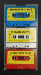 Smurfen 3 Audio Cassettes / Luister Strips 1987 PEYO, Verzenden, Gebruikt, Verschillende Smurfen, Overige typen