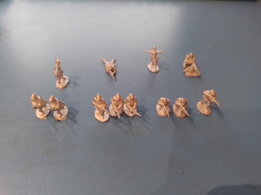 Set Tinnen Soldaten - Historisch, Ophalen, Gebruikt, Historisch, Figuurtje(s)