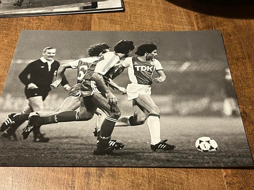 Gwtald vanenburg PEC Ajax groot 30x24cm, Ophalen of Verzenden