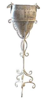 WIJNKOELER Champagnekoeler - MASSIEF HANDGESMEED, Antiek en Kunst, Curiosa en Brocante, Ophalen