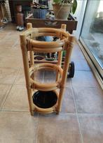 parapluibak bamboe, Ophalen of Verzenden, Zo goed als nieuw