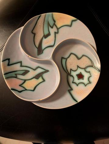 Flora Gouda Art Deco Serveerschaal artistique serie beschikbaar voor biedingen