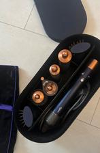 Dyson Airwrap Complete Long Blauw + reisetui, Ophalen of Verzenden, Zo goed als nieuw, Föhn of Haardroger