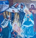 Mooie oude KERST kaart  uit 1937., Ophalen of Verzenden, 1920 tot 1940, Gelopen, Limburg