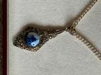Delfts Blauwe Ketting met Hanger, Blauw, Ophalen of Verzenden, Zo goed als nieuw, Overige materialen