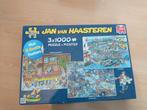 3 puzzels Jan van Haasteren a 1000 stuks, Hobby en Vrije tijd, Ophalen of Verzenden, 500 t/m 1500 stukjes, Zo goed als nieuw