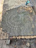 Cirkel bestrating cobblestone, Tuin en Terras, Tegels en Klinkers, Ophalen, Beton, Minder dan 5 m², Klinkers