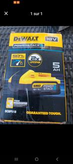 Nieuwe DeWalt Powerstack 18V 5Ah Accu, Doe-het-zelf en Verbouw, Gereedschap | Machine-onderdelen en Toebehoren, Ophalen of Verzenden