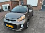 Kia Picanto 1.0 uit 2016 met airco, Voorwielaandrijving, Euro 5, Stof, Zwart