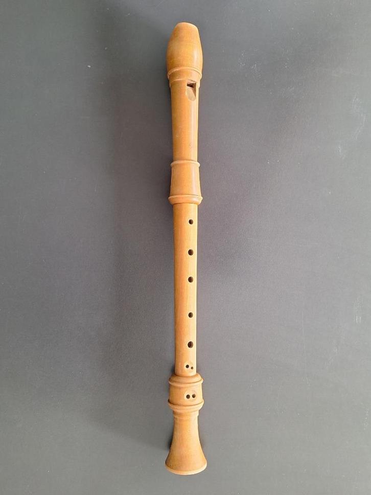 vintage J.R. v.d. VEEN altblokfluit barok en dubbele boring, Muziek en Instrumenten, Blaasinstrumenten | Blokfluiten, Gebruikt