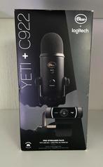 Pro streamer starter pack -Yeti usb mic + C922 pro hd webcam, Muziek en Instrumenten, Microfoons, Ophalen of Verzenden, Zo goed als nieuw
