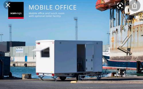 Te huur luxe 6 persoons schaftwagen aparte wc opslag ruimte, Zakelijke goederen, Machines en Bouw | Keten en Containers, Ophalen of Verzenden