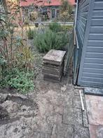 11  stuks grindtegels, Tuin en Terras, Ophalen, Gebruikt, Beton, Terrastegels