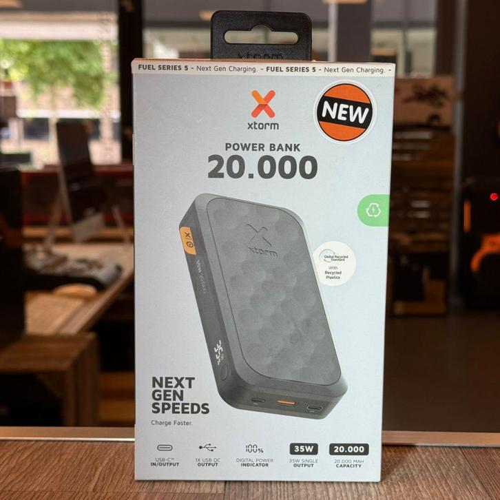 Xtorm 35W Fuel Series Powerbank 20000MAH | NIEUW, Telecommunicatie, Mobiele telefoons | Batterijen en Accu's, Nieuw