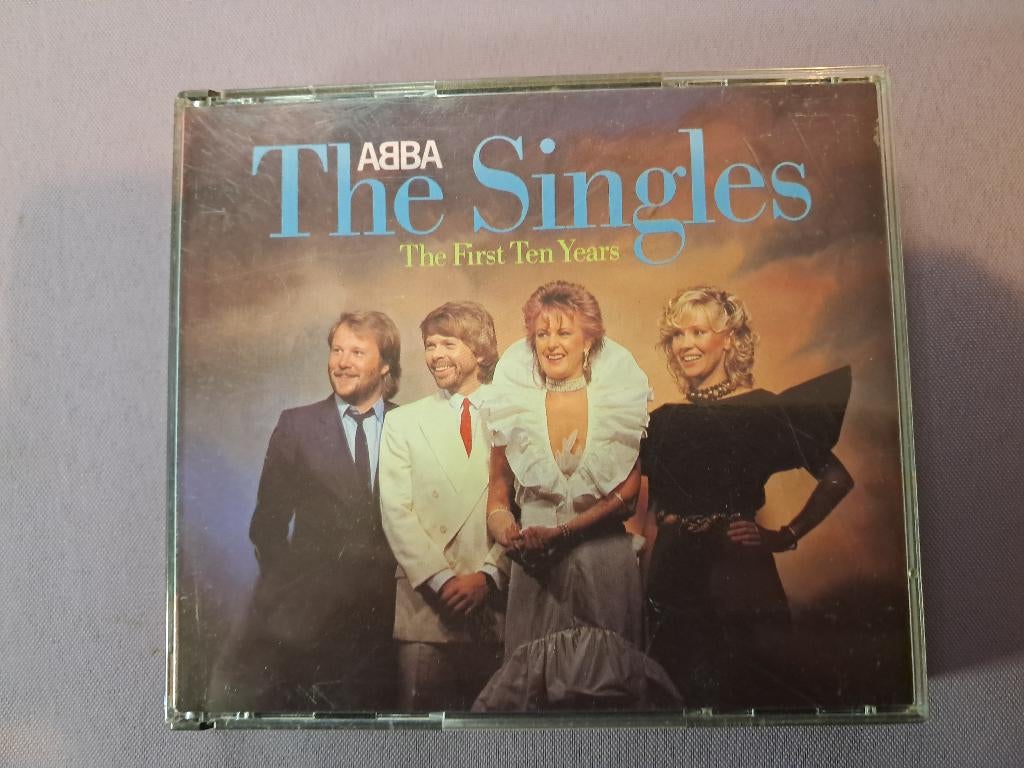 cd. abba the singles. the first ten years. 2cd., Ophalen of Verzenden, Gebruikt