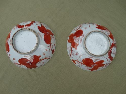 2 porseleinen schalen, brede kommen, set, stel, China, Antiek en Kunst, Antiek | Porselein, Ophalen of Verzenden