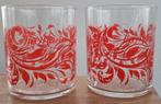 ** Set van 2 zeer mooie knalrode Tia Maria glazen - ZGAN **, Verzamelen, Glas en Borrelglaasjes, Ophalen of Verzenden, Borrel- of Shotglas