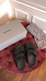 Balenciaga Mallorca Sandels 39 €495,00, Balenciaga, Sandalen of Muiltjes, Zo goed als nieuw, Zwart