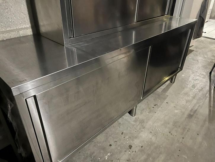 werkbank en bovenkast, Witgoed en Apparatuur, Ovens, Gebruikt, 60 cm of meer, Ophalen
