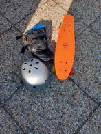 Zgan nijdam skateboard met helm en beschermset, Ophalen of Verzenden, Zo goed als nieuw, Skateboard