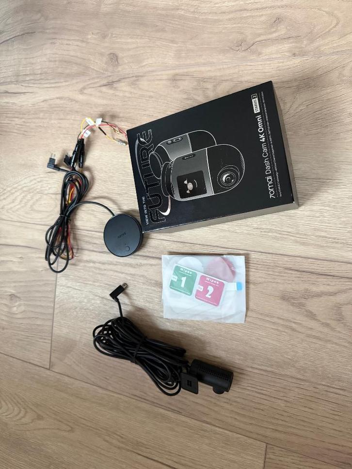 Xiaomi 70mai dashcam 4K + set, Auto diversen, Dashcams, Zo goed als nieuw, Ophalen of Verzenden