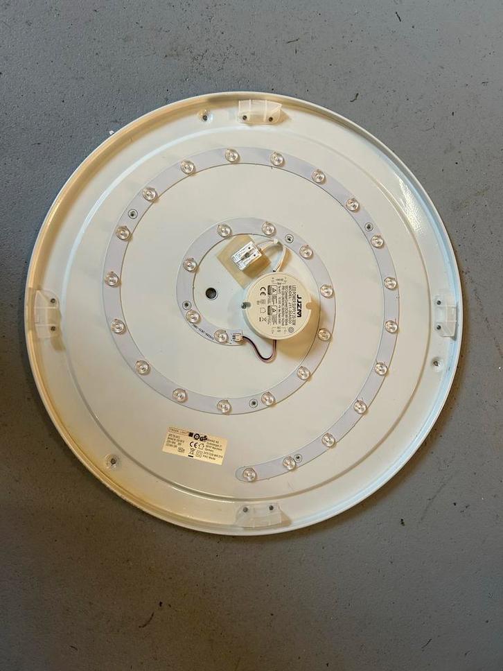 Grote LED Plafondlamp, Huis en Inrichting, Lampen | Plafondlampen, Gebruikt, Kunststof, Ophalen