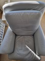 fauteuil, Huis en Inrichting, Fauteuils, Gebruikt, Minder dan 75 cm, Leer, 50 tot 75 cm