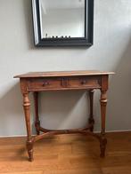 Antiek thee tafeltje eiken, Huis en Inrichting, Tafels | Sidetables, Ophalen, 50 tot 100 cm, Eikenhout, Zo goed als nieuw