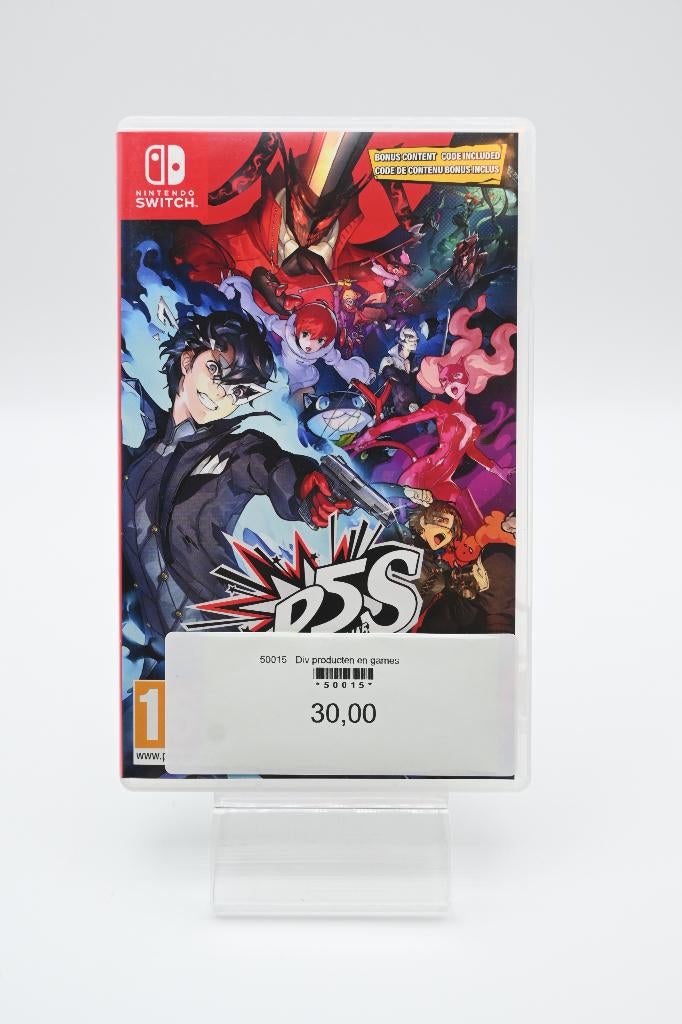 Persona 5 Strikers Nintendo Switch, 1 speler, Ophalen of Verzenden, Zo goed als nieuw, Role Playing Game (Rpg)