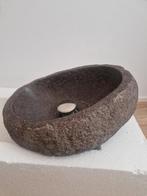 Rivierstenen Wasbak - Natuurlijke Uitstraling, Ophalen, Zo goed als nieuw