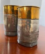 Antieke Chinese tinnen theebussen met zegel, Ophalen of Verzenden