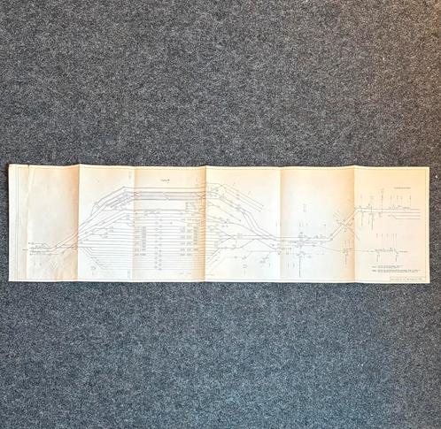 Sporenplan emplacement Venlo (1988), Verzamelen, Spoorwegen en Tramwegen, Gebruikt, Trein, Ophalen of Verzenden