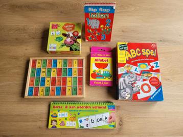 Leerzaam speelgoed letters/lezen beschikbaar voor biedingen